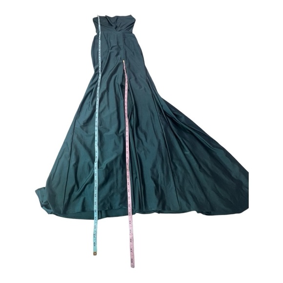 Cynthia & Sahar Evergreen CS105 Full length Luxe Stretch Satin Evening gown XS - Picture 8 of 15